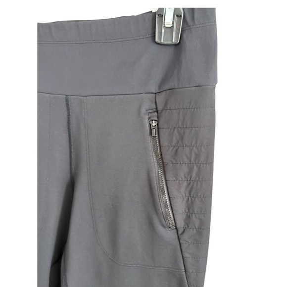 ATHLETA PEAK HYBRID‎ FLEECE TIGHT BLACK - Picture 8 of 9